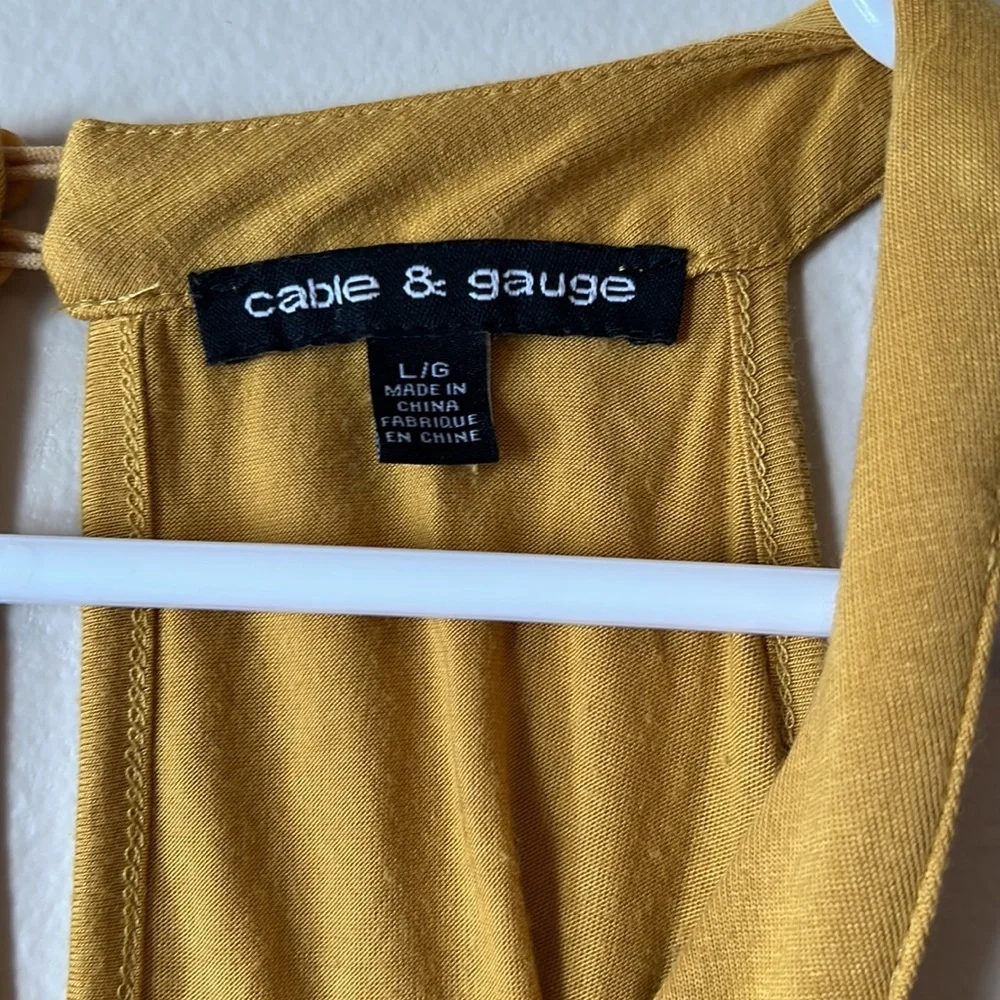 Mustard Tank Top - Picture 4 of 5